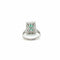 Bague 48 Bague vintage en or blanc 18 carats, émeraude et diamants 58 Facettes 1.0001674/1