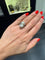 Bague 57 Bague Toi et Moi en or blanc 18 carats, perles de culture et diamants 58 Facettes 1.0001830/3