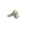 Bague 57 Bague Toi et Moi en or blanc 18 carats, perles de culture et diamants 58 Facettes 1.0001830/3