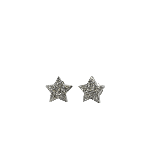 Boucles d'oreilles Boucles d’oreilles en or blanc 18 carats et diamants 58 Facettes 1.0001402/1