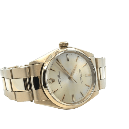 Montre Rolex Oyster Perpetual vintage - Montre en or jaune 14 carats 58 Facettes 1.0002999/1