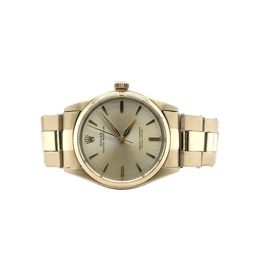 Montre Rolex Oyster Perpetual vintage - Montre en or jaune 14 carats 58 Facettes 1.0002999/1