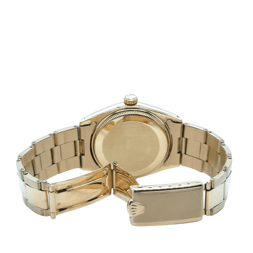Montre Rolex Oyster Perpetual vintage - Montre en or jaune 14 carats 58 Facettes 1.0002999/1
