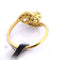 Bague 54 Bague Toi et Moi en or jaune 18 ct avec diamants 58 Facettes AN533 - P17 (00019)