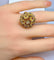 Bague 53 Bague multifleurs en or jaune 18 carats, saphirs, rubis et diamant 58 Facettes AB671