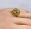 Bague 53 Bague multifleurs en or jaune 18 carats, saphirs, rubis et diamant 58 Facettes AB671
