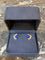 Boucles d'oreilles Boucles d’oreilles demi-lunes - Clous en or jaune 18 carats, saphirs et diamants 58 Facettes BO259