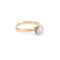 Bague 53 Bague solitaire diamant 0,80 ct en or jaune 18 carats 58 Facettes BD217