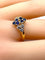 Bague 51 Mauboussin - Bague en or jaune 18 carats, saphirs et diamants 58 Facettes AB670