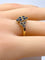 Bague 51 Mauboussin - Bague en or jaune 18 carats, saphirs et diamants 58 Facettes AB670