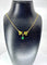 Collier Collier pendentif en or jaune 18 carats et émeraudes 58 Facettes AB675
