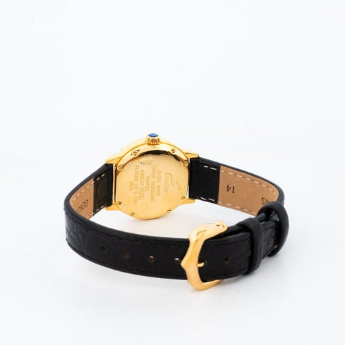 Montre Cartier Must Ronde - Montre SM en vermeil, cadran ivoire chiffres romains 58 Facettes 1