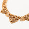 Collier Yves Saint Laurent - Collier Art déco doré à strass 58 Facettes 3252