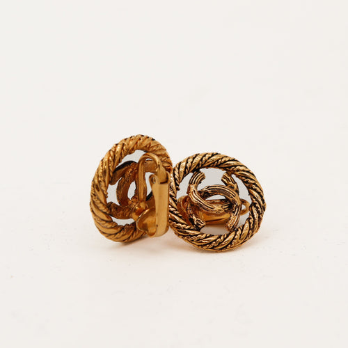 Boucles d'oreilles Chanel Coco - Boucles d’oreilles clip dorées 2,2 cm 58 Facettes 2670