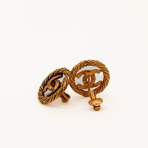 Boucles d'oreilles Chanel Coco - Boucles d’oreilles clip dorées 2,2 cm 58 Facettes 2670