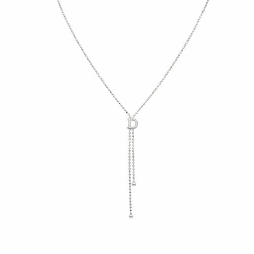 Collier Collier Or blanc Diamant 58 Facettes 4673469RV