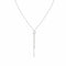 Collier Collier Or blanc Diamant 58 Facettes 4673469RV