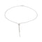 Collier Collier Or blanc Diamant 58 Facettes 4673469RV
