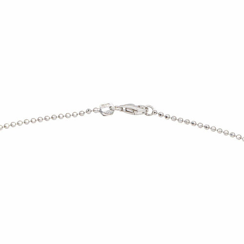 Collier Collier Or blanc Diamant 58 Facettes 4673469RV