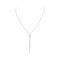 Collier Collier Or blanc Diamant 58 Facettes 4673469RV