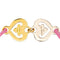 Bracelet O.J. Perrin Légendes - Bracelet cordon en or jaune et blanc 58 Facettes 4901383CN