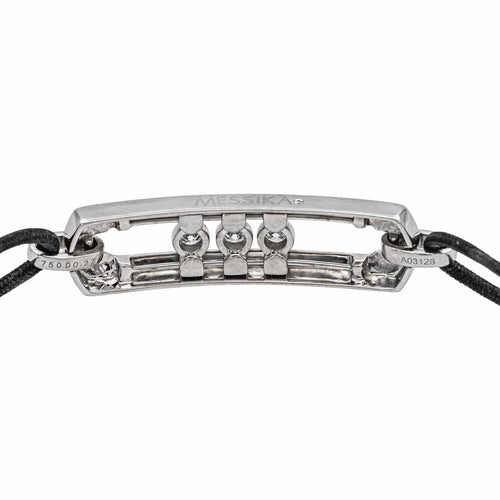Bracelet Messika Bracelet Cordon  Or blanc Diamant 58 Facettes 4931999CN