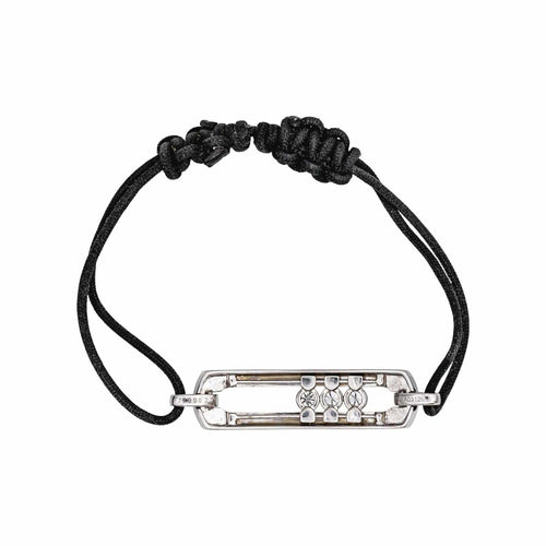 Bracelet Messika Bracelet Cordon  Or blanc Diamant 58 Facettes 4931999CN