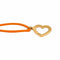 Bracelet Dinh van Bracelet Cordon Double Cœur Or jaune 58 Facettes 5032632CN