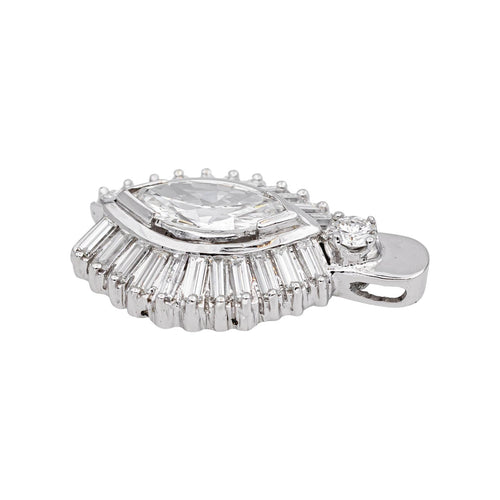 Pendentif Pendentif Or blanc Diamant 58 Facettes 5051003CN