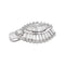 Pendentif Pendentif Or blanc Diamant 58 Facettes 5051003CN