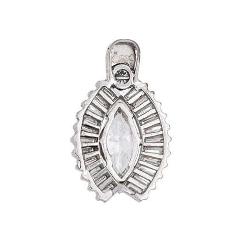 Pendentif Pendentif Or blanc Diamant 58 Facettes 5051003CN
