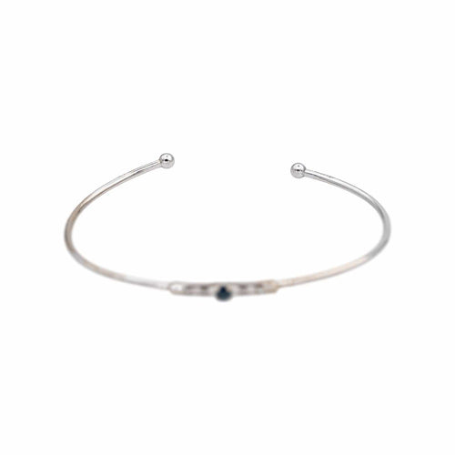 Bracelet Mauboussin Bracelet Capsule d'émotions Or blanc Saphir, Diamant 58 Facettes 5021701RV