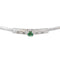 Bracelet Mauboussin Bracelet Capsule d'émotions Or blanc Emeraude, Diamant 58 Facettes 5021702RV