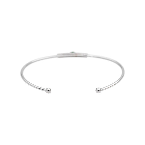 Bracelet Mauboussin Bracelet Capsule d'émotions Or blanc Emeraude, Diamant 58 Facettes 5021702RV