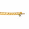 Bracelet Boucheron Bracelet Maille anglaise  Or jaune Emeraude, Diamant 58 Facettes 5054729RV