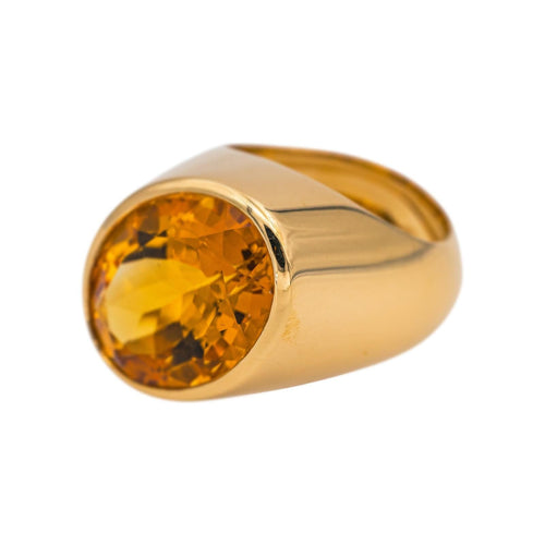 Bague 53 Dinh Van Bague  Or jaune Citrine 58 Facettes 5054730RV