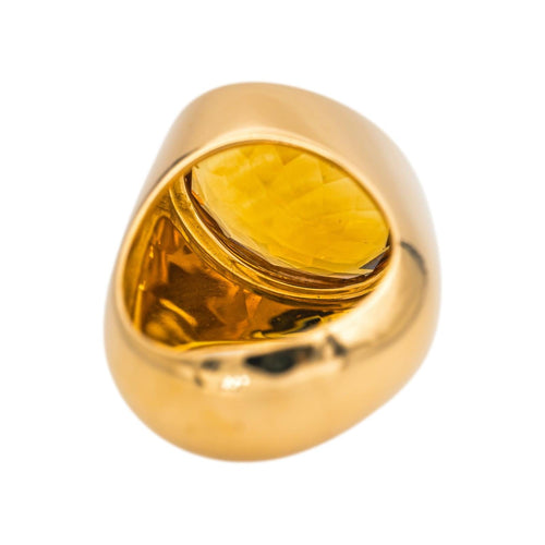 Bague 53 Dinh Van Bague  Or jaune Citrine 58 Facettes 5054730RV