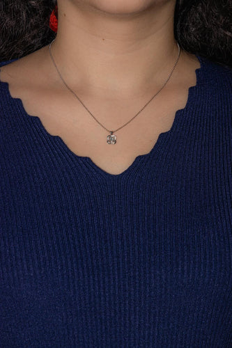 Collier Mauboussin Collier  Or blanc Diamant 58 Facettes 5057834CN