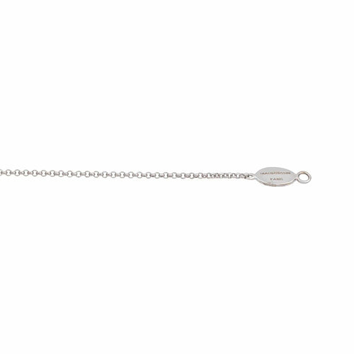 Collier Mauboussin Collier  Or blanc Diamant 58 Facettes 5057834CN