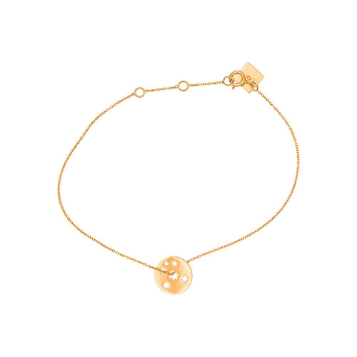 Bracelet Ginette NY Bracelet Milky Or rose 58 Facettes 5085372CN
