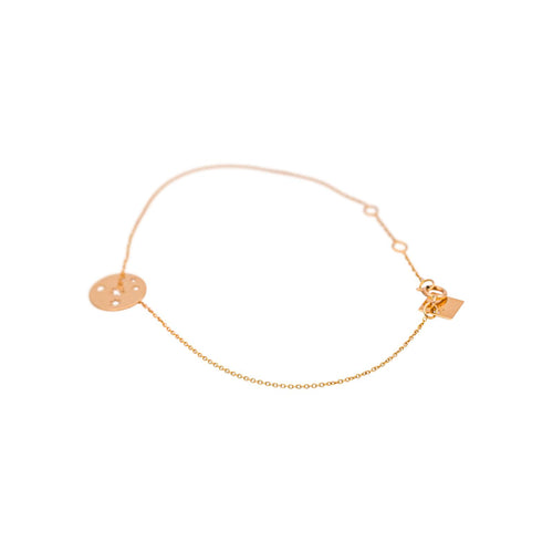 Bracelet Ginette NY Bracelet Milky Or rose 58 Facettes 5085372CN