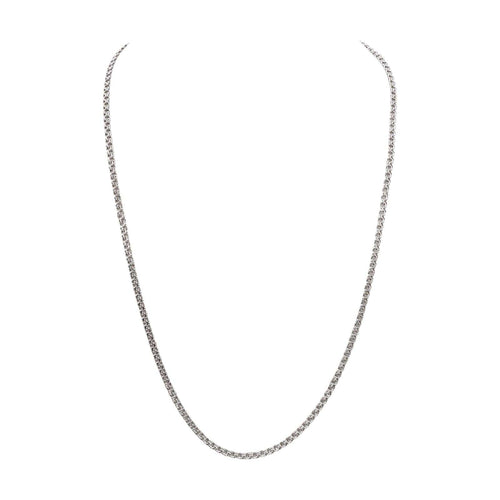 Collier Collier  Maille forçat Or blanc 58 Facettes 4719607CN