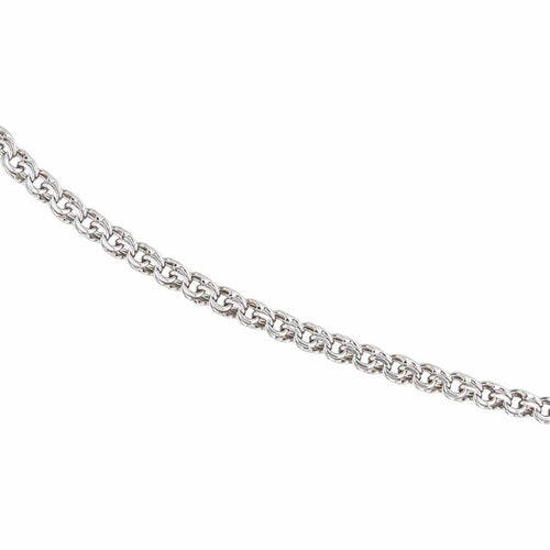 Collier Collier  Maille forçat Or blanc 58 Facettes 4719607CN