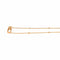 Collier Messika Collier  Move Uno Or rose Diamant 58 Facettes 4815885CN