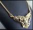 Collier Collier années 40/50 en or jaune et blanc 18 ct et diamants 58 Facettes