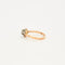 Bague 54.5 Solitaire - Bague en or rose 18k et diamant 0,10 ct 58 Facettes