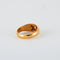 Bague 54 Bague chevalière en or rose 18 carats et diamant 0,40 ct 58 Facettes