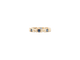 Bague 55 Alliance tour complet en or jaune 18 carats, saphirs et diamants 58 Facettes 1854