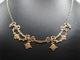 Collier Collier draperie Napoléon III en or jaune 18 carats 58 Facettes 1842
