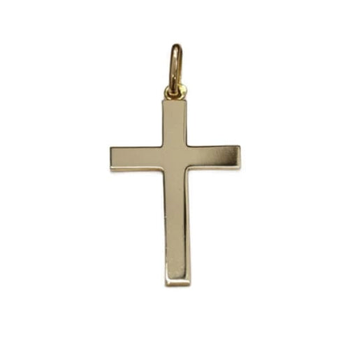 Pendentif Pendentif croix en or rose 18K (750 ‰) 58 Facettes